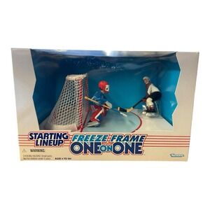 Joe Sakic & Mike Richter 1997 Freeze Frame One On One Starting Lineup Figures